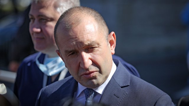 Румен Радев отказа да коментира темата за Крим Снимка Димитър Кьосемарлиев