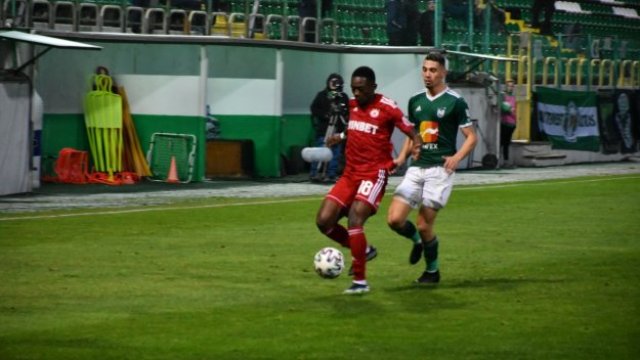 ЦСКА стигна само до равенството 1 1 при гостуването си на