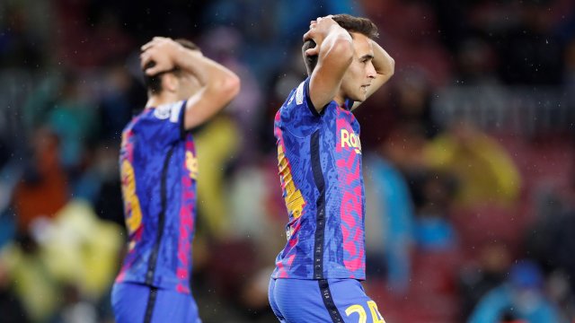 Барселона е на прага на отпадане от Шампионската лига още