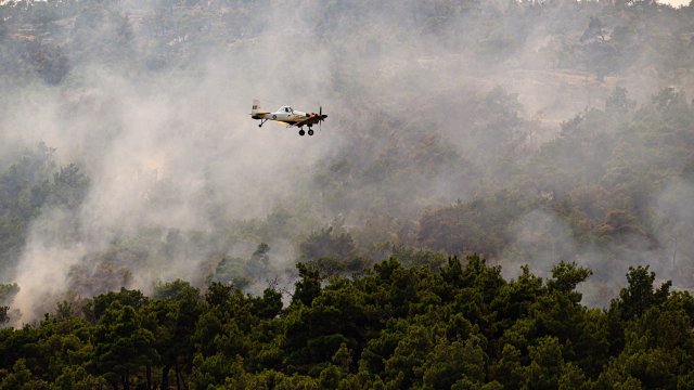 Подобрява се обстановката с горските пожари в Гърция. Не се