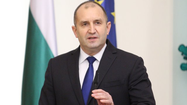 Държавният глава Румен Радев изразява съболезнования на семейството и близките