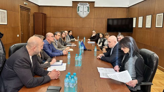 Главният прокурор на Република България Иван Гешев се срещна с