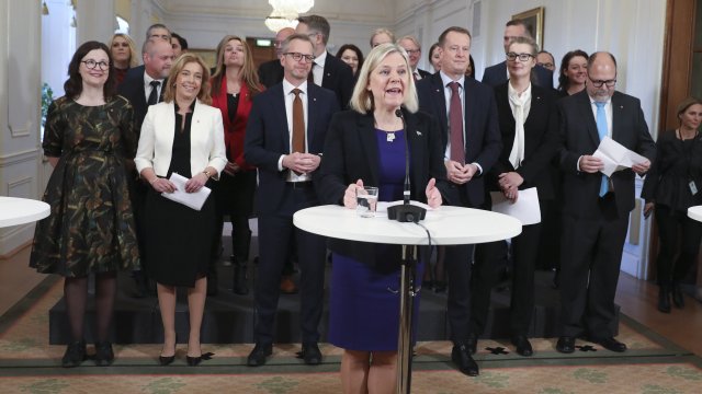 Първата жена премиер в историята на Швеция Магдалена Андершон