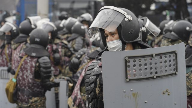 Казахстанските сили за сигурност досега са задържали 7 939 души