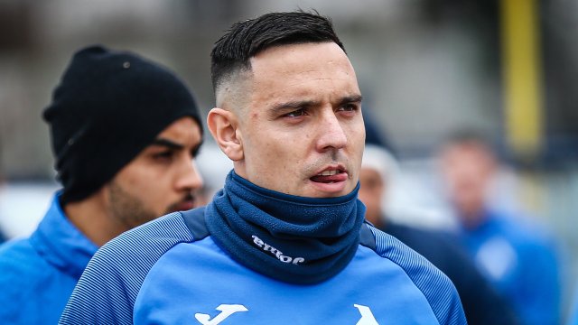 Халфът Георги Миланов който беше най добрият футболист на Левски през