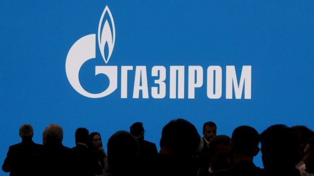 Според предварителни данни Газпром е намалил производството на природен газ с