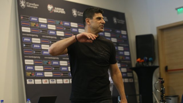 Временният селекционер на националния отбор по футбол Георги Иванов