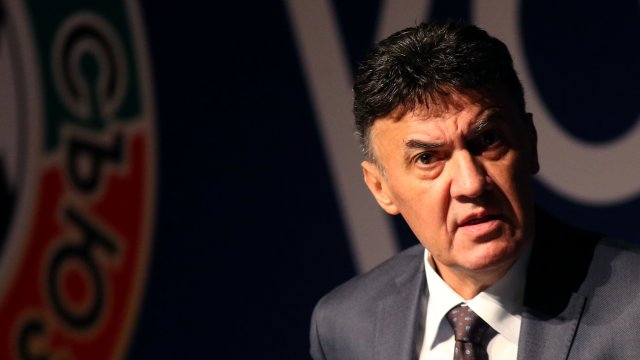 Президентът на Българския футболен съюз Борислав Михайлов се включи към