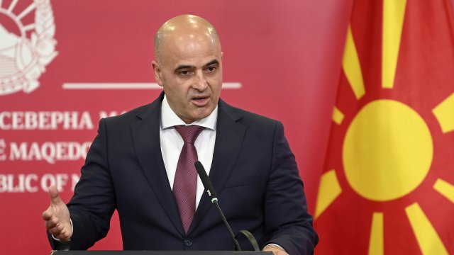 В съобщение от опозиционната в Република Северна Македония партия ВМРО-ДПМНЕ премиерът