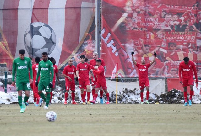 Лудогорец не успя да победи Царско село като гост Мачът