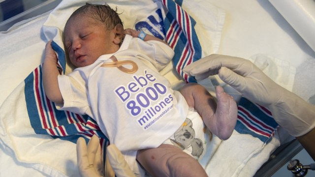 Според прогнозите на Организацията на обединените нации бебе родено във