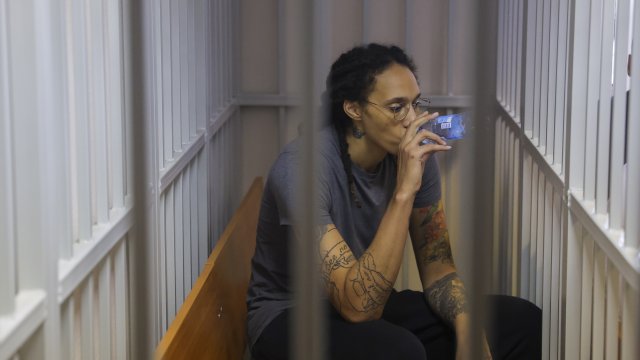 Американската баскетболна звезда Бритни Грайнър която излежава 9 годишна присъда в