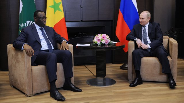 Президентът на Сенегал Маки Сал заяви че в петък руският