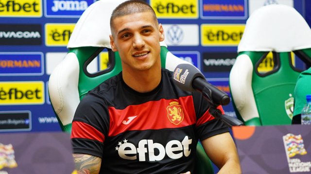 Крилото на Лудогорец и националния отбор на България Кирил Десподов