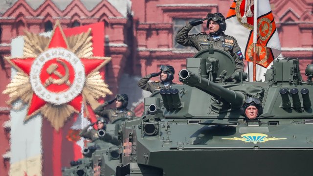 Русия проведе последната си репетиция за ежегодния парад отбелязващ победата