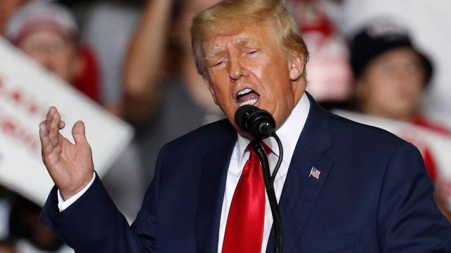 Президент на САЩ Доналд Тръмп 2016 2021 г е на мнение