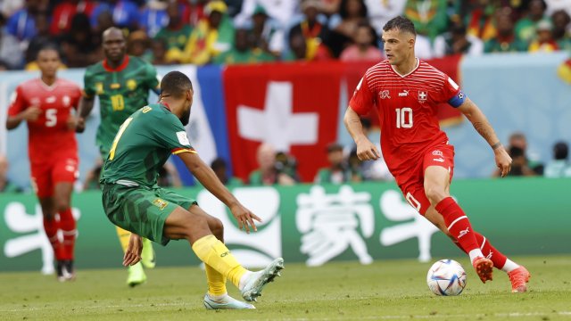 Швейцария победи Камерун с 1 0 в среща от група G
