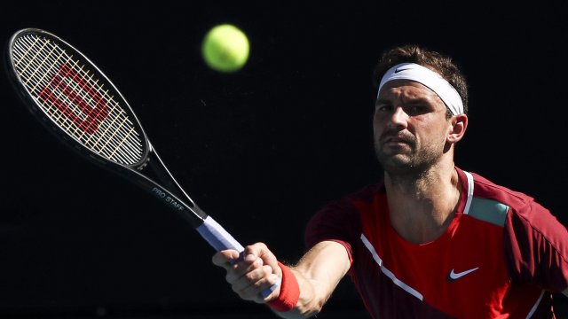 Най добрият ни тенисист Григор Димитров който преди десетина дни даде