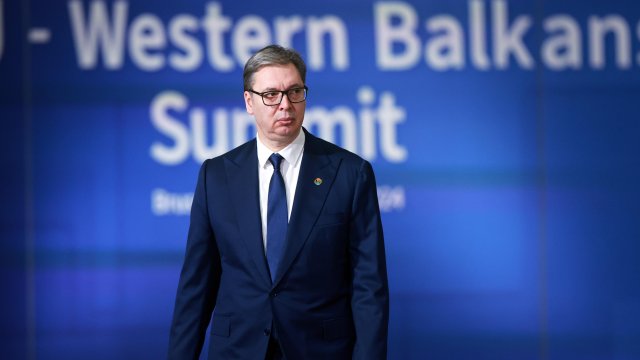Сръбският президент обяви, че не се страхува за живота си.