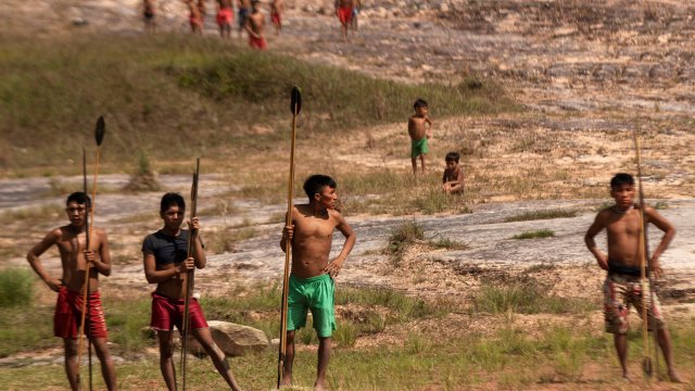 Дълбоко в тропическите гори на Амазонка хората от Яномами се