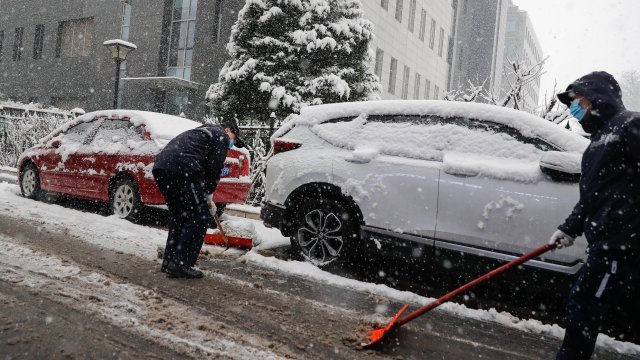 Рекордно ниска температура от минус 53 градуса по Целзий бе