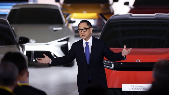 Посланието на Toyota Motor Corp от вторник когато представи 16