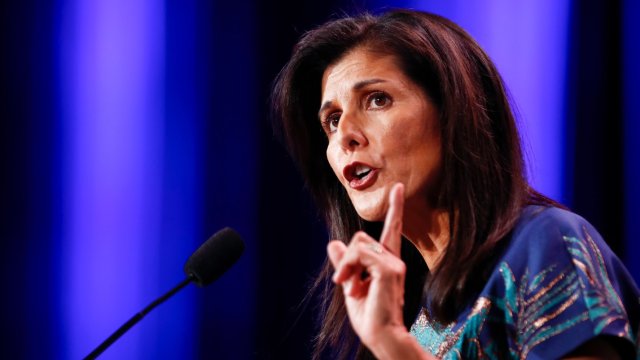 Бившата посланичка на САЩ в ООН Ники Хейли обяви днес