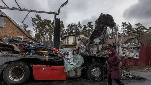 13 души са убити при руски въздушен удар срещу хлебозавод