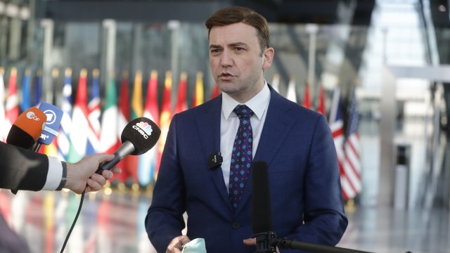 Министърът на външните работи на Република Северна Македония Буар Османи