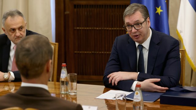 Президентът на Сърбия Александър Вучич изтъкна в разговор със специалния