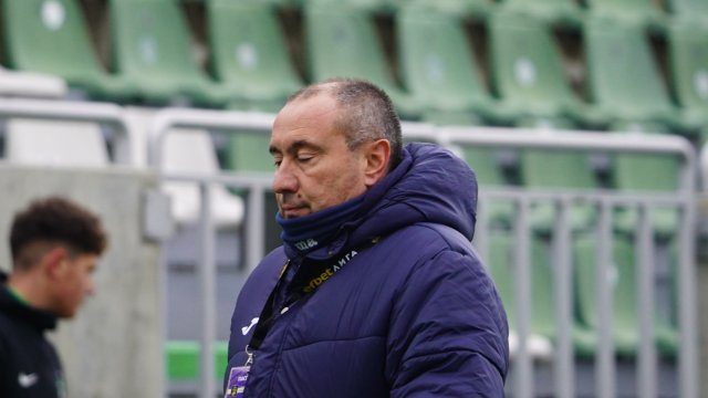 Треньорът на Левски Станимир Стоилов бе видимо недоволен след загубата