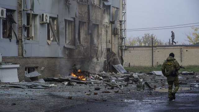 В сутрешните часове на деня руските сили са нанесли удари