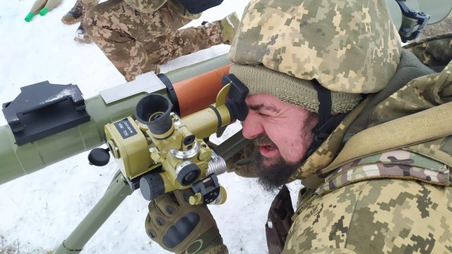 Силите за териториална отбрана на Украйна използват български противотанкови гранатомети ATGL H Това