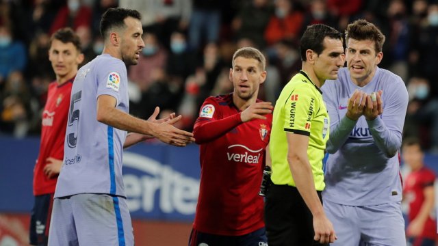 Барселона стъпи накриво при гостуването си на Осасуна в двубой