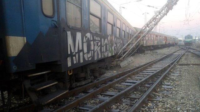 От БДЖ съобщават за инцидент на железния път на Централна гара