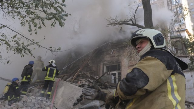 Нови взривове разтърсиха Киев По информация на нашия кореспондент в Украйна