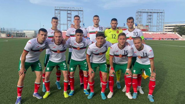 Младежкият национален отбор на България до 21 години завърши 1 1