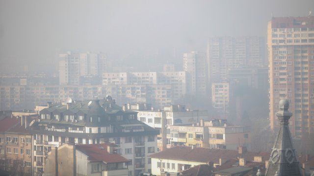 София е на 66 то място в света по мръсен въздух