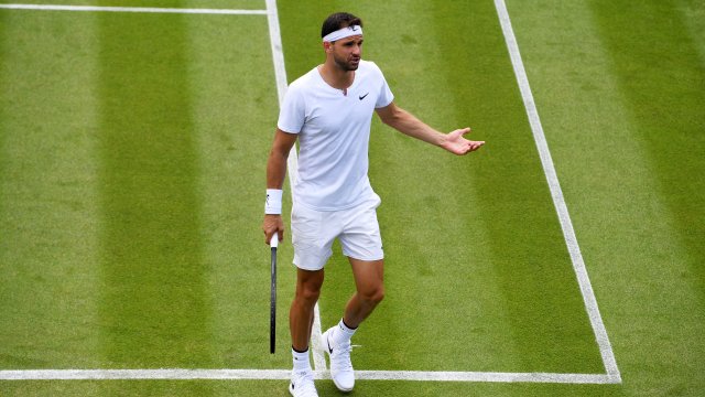 Григор Димитров изигра великолепен мач на собствен сервис и преодоля