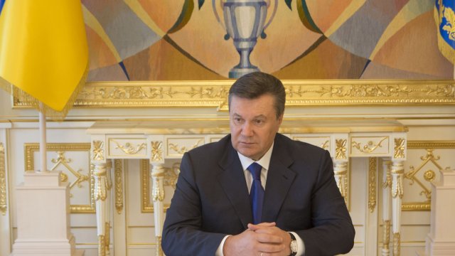 Европейски санкции са наложени на украинския президент Виктор Янукович (2010-2014