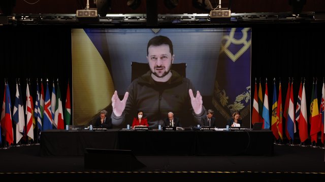 Украйна съобщи че е свалила повече от десет ирански дронове