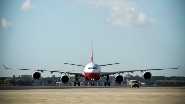 Пътнически самолет на Турските авиолинии изпълняващ полет от Истанбул за