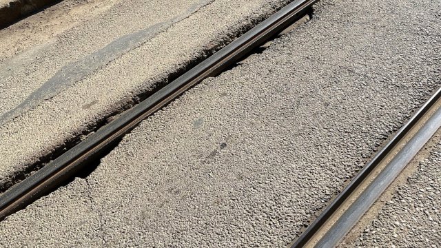 В платформата на получихме сигнал за трасето на трамваите в