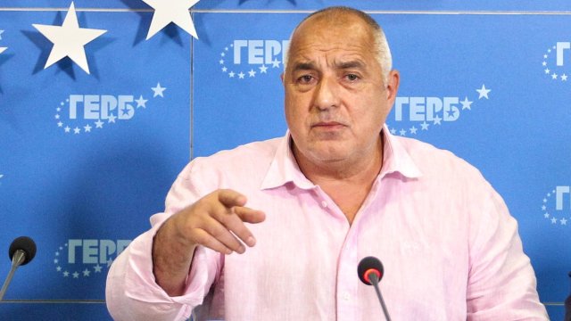 Лидерът на ГЕРБ Бойко Борисов с остри критики заради отказа