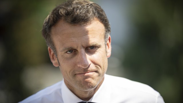 Френският президент Еманюел Макрон обеща че подкрепата на ЕС за