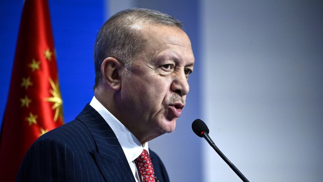 Ердоган пое президентския пост през 2014 г след малко повече