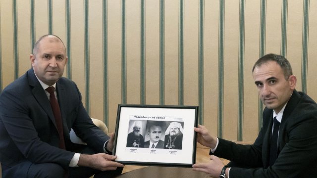 Президентът Румен Радев прие на Дондуков 2 председателя на Организацията