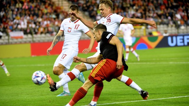 Футболистите на Белгия разгромиха състава на Полша с 6 1 като