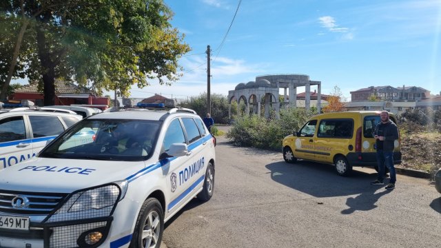 Полицейска акция се провежда в момента на територията на бургаския