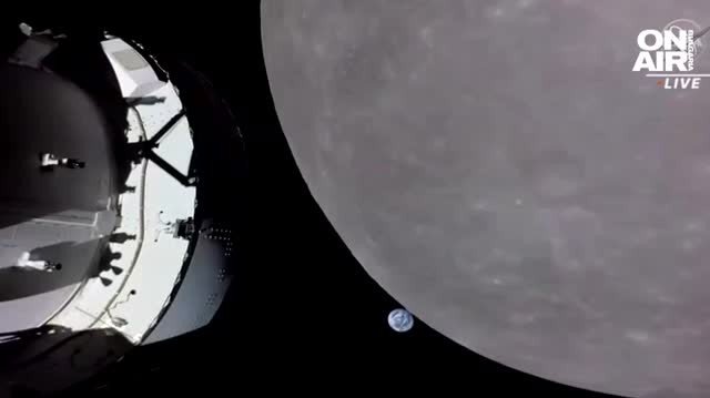 НАСА публикува нови снимки на Луната заснети от космическия кораб
